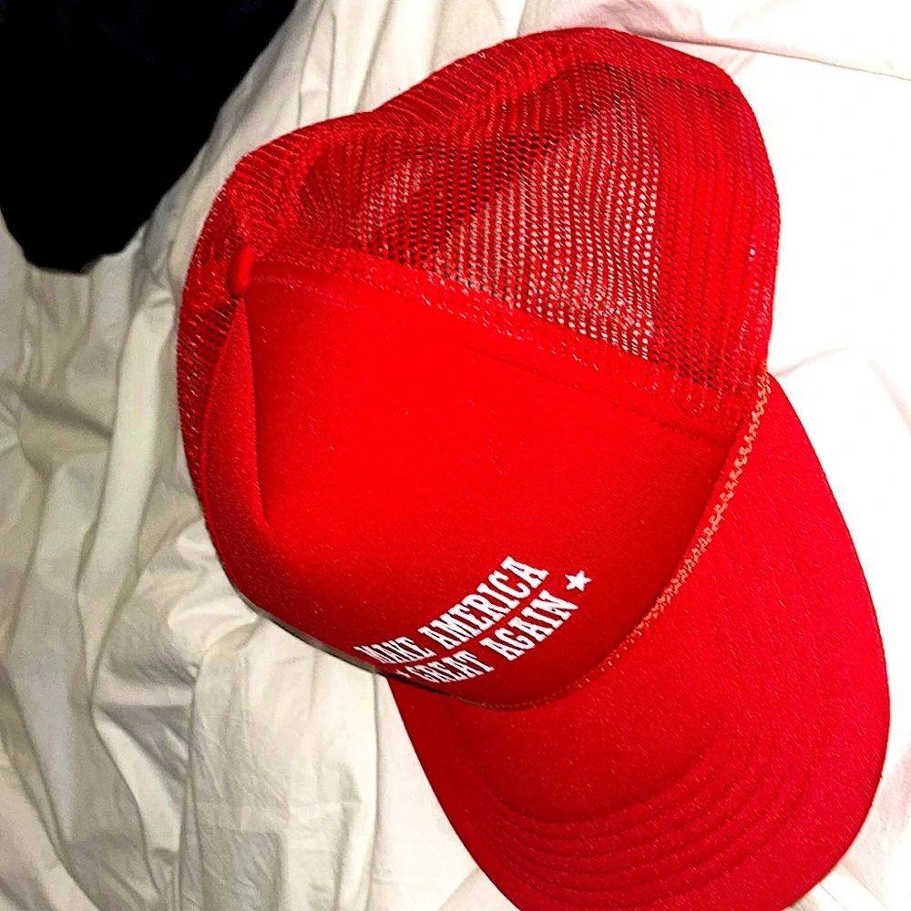 Rare Authentic Donald Trump make America great again trucker hat - Picture 7 of 9